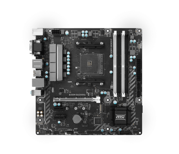 MSI B350M BAZOOKA (PCI-E DDR4 USB3.1/M.2) - 363614 - zdjęcie 4